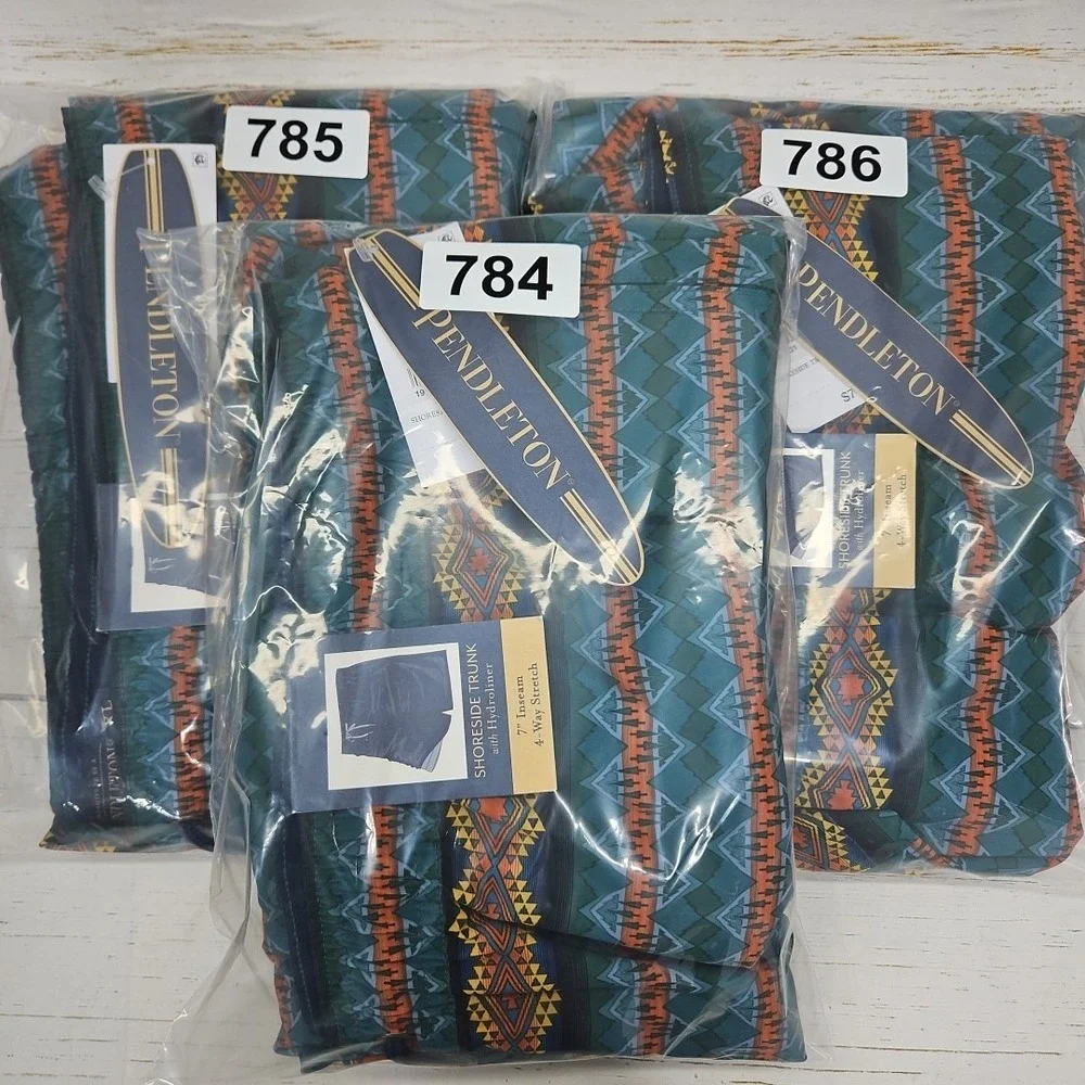 Pendleton Shoreside Hybrid Swim Trunks Mens XL Lined Stretch UPF 50+ 7